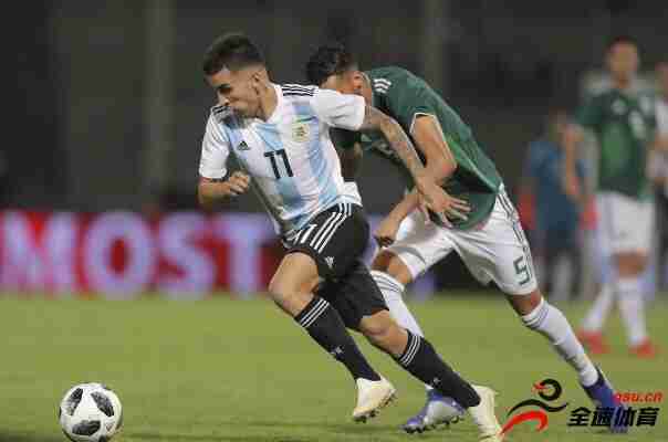 热身赛-横梁救主铁卫头槌 阿根廷半场1-0墨西哥