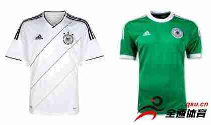 德国国家队球衣为什么是一白一绿的？