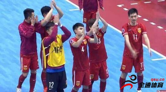 中国男足在五人制亚洲杯终于扬眉吐气