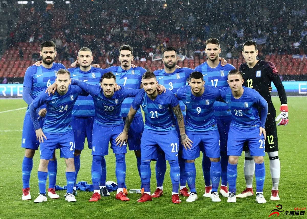希腊国家队的主客场球衣已经正式公布