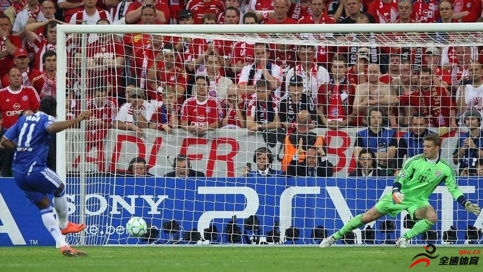 拜仁和切尔西的2012赛季欧冠之战