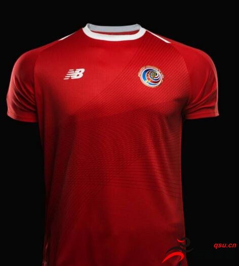 哥斯达黎加国家队的球衣正式发布
