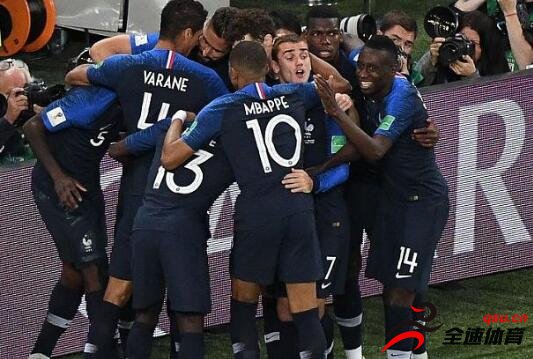 法国队连胜阿根廷队和比利时队
