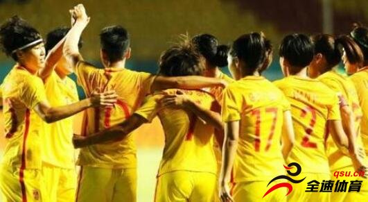 中国女足2-0力克朝鲜女足