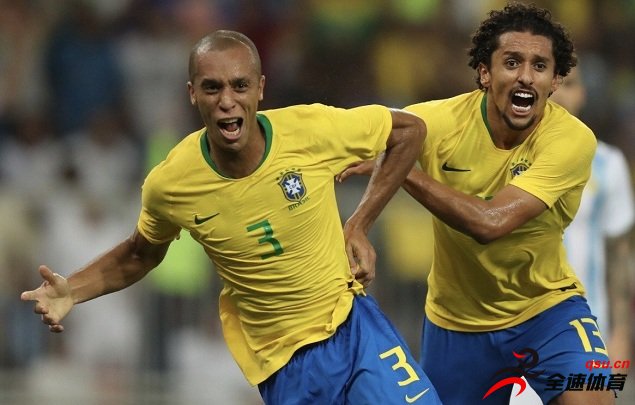 巴西和阿根廷的友谊赛最终以1-0的比分结束