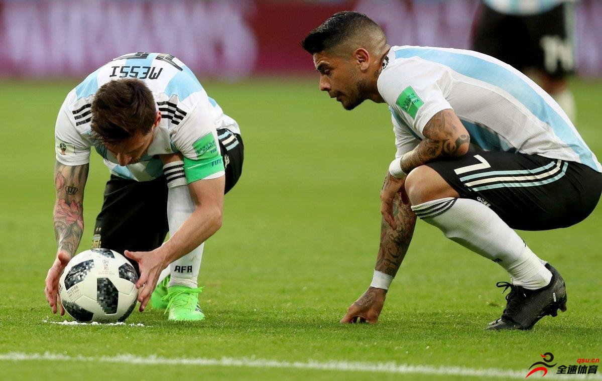巴内加首次作为阿根廷首发球员出战世界杯