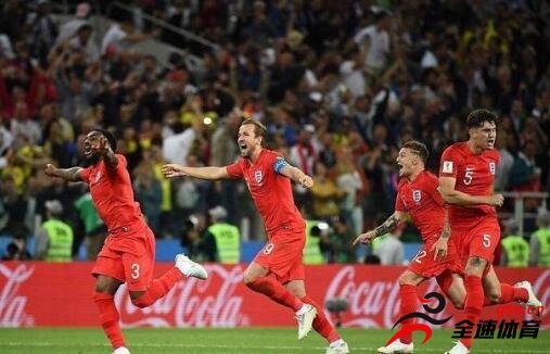 英格兰队进入世界杯八强后，球迷疯狂至极