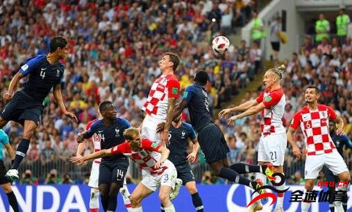 法国队和克罗地亚在世界杯上都派出了最强阵容