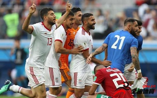 伊朗队赢了摩洛哥队，成功守住了亚洲尊严