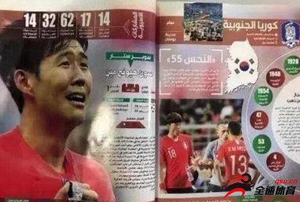 亚足联在2019亚洲杯的官方宣传杂志上居然闹出大乌龙