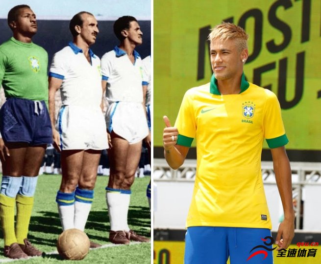 巴西美洲杯球衣谍照：主场沿用黄色，客场重选白色