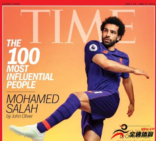 登上《时代》周刊封面，萨拉赫入围2019百大影响力人物