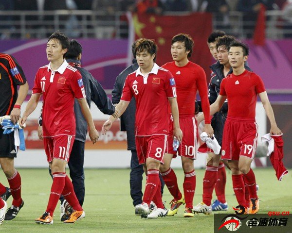 中国男足在2019赛季亚洲杯上的表现