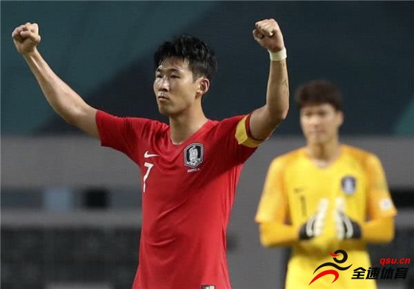 亚洲杯1/8决赛中，韩国队将迎战巴林队，孙兴慜担任首发