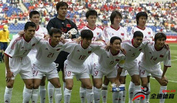 中国男足在2002年世界杯上的首发名单