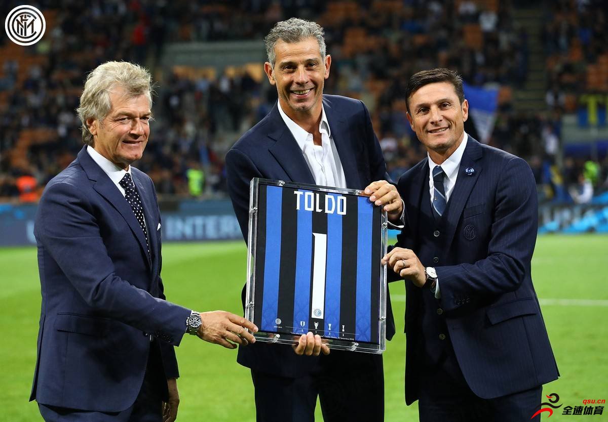 弗朗西斯科-托尔多前天正式入选第二届国际米兰足球俱乐部名人堂