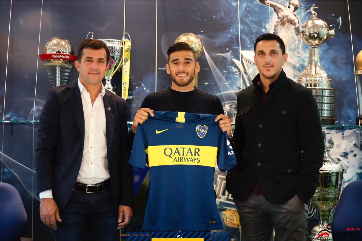 29岁的阿根廷球员萨尔维奥与博卡青年签约3年
