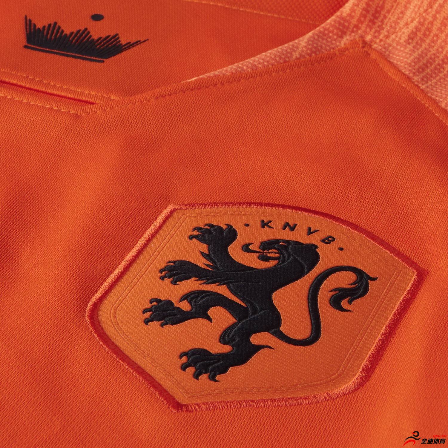 耐克与皇家荷兰足球协会携手发布荷兰国家队2018全新主客场球衣