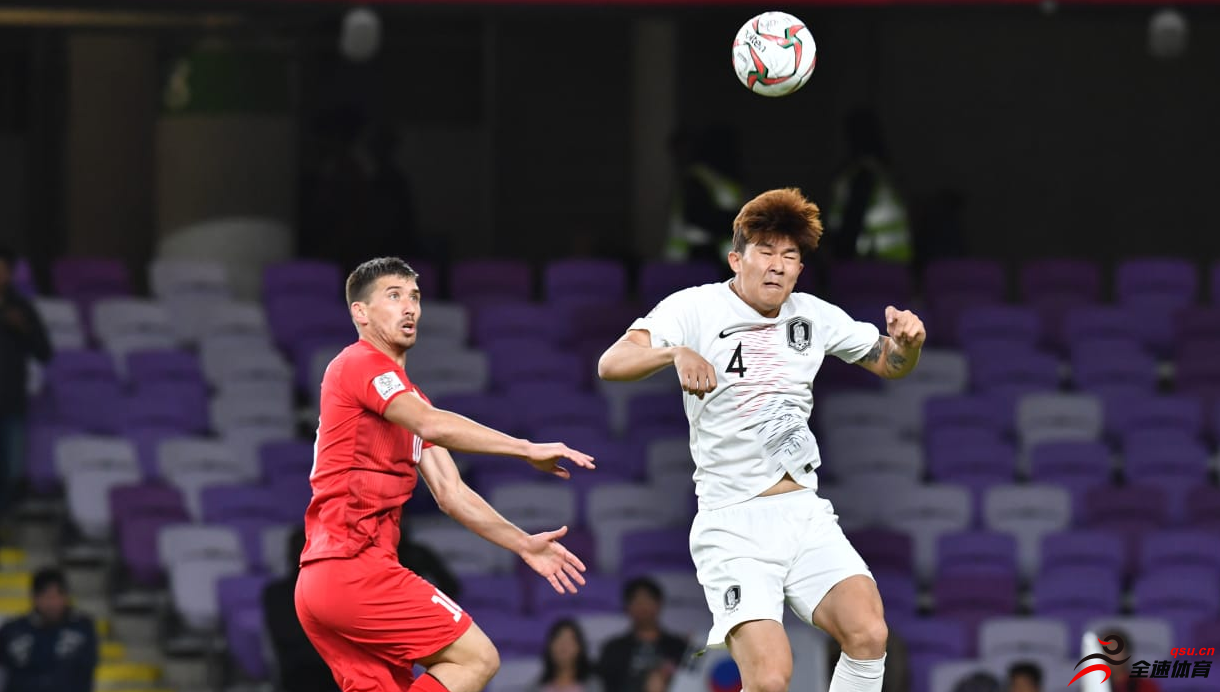 2019亚洲杯小组赛中，李青龙和黄喜灿先后错失空门良机