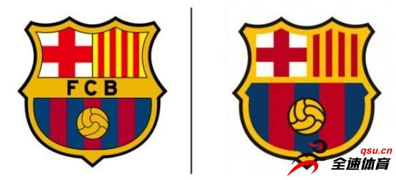 巴塞罗那俱乐部要进行队徽修改，但是球迷并不买账