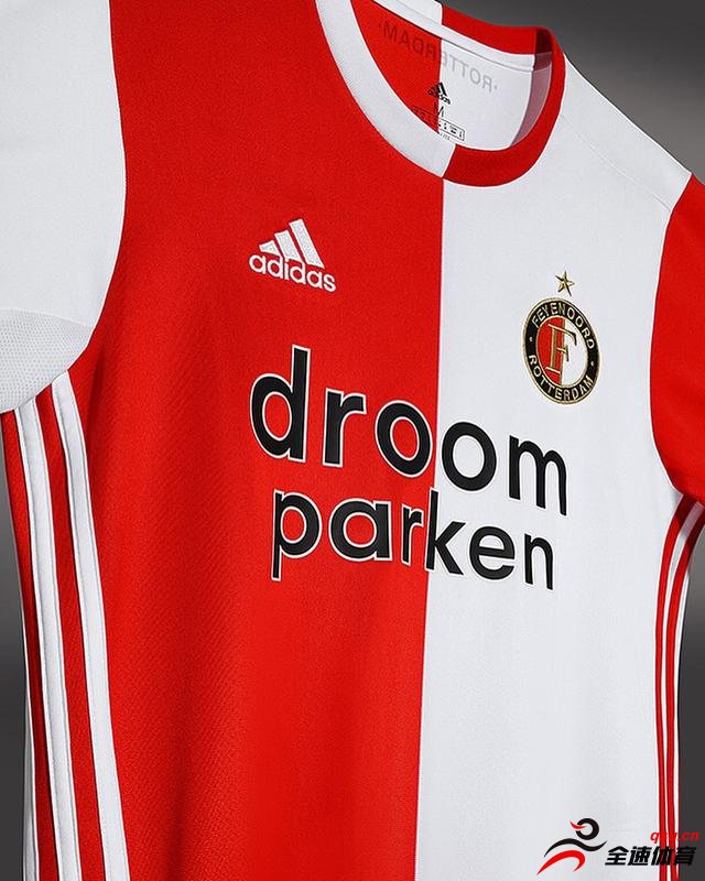 荷兰费耶诺德足球俱乐部与阿迪达斯发布2019/20赛季全新主场球衣