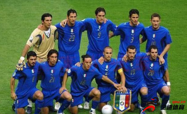 意大利队在2006年的世界杯上是神一般的存在