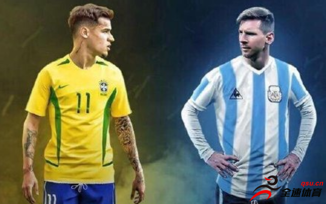 巴西vs阿根廷,双方公布球员大名单