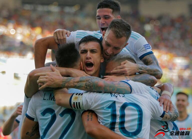 美洲杯：阿根廷2-0战胜委内瑞拉