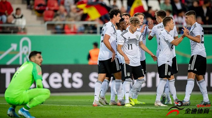 德国U21青年队2-0击败希腊