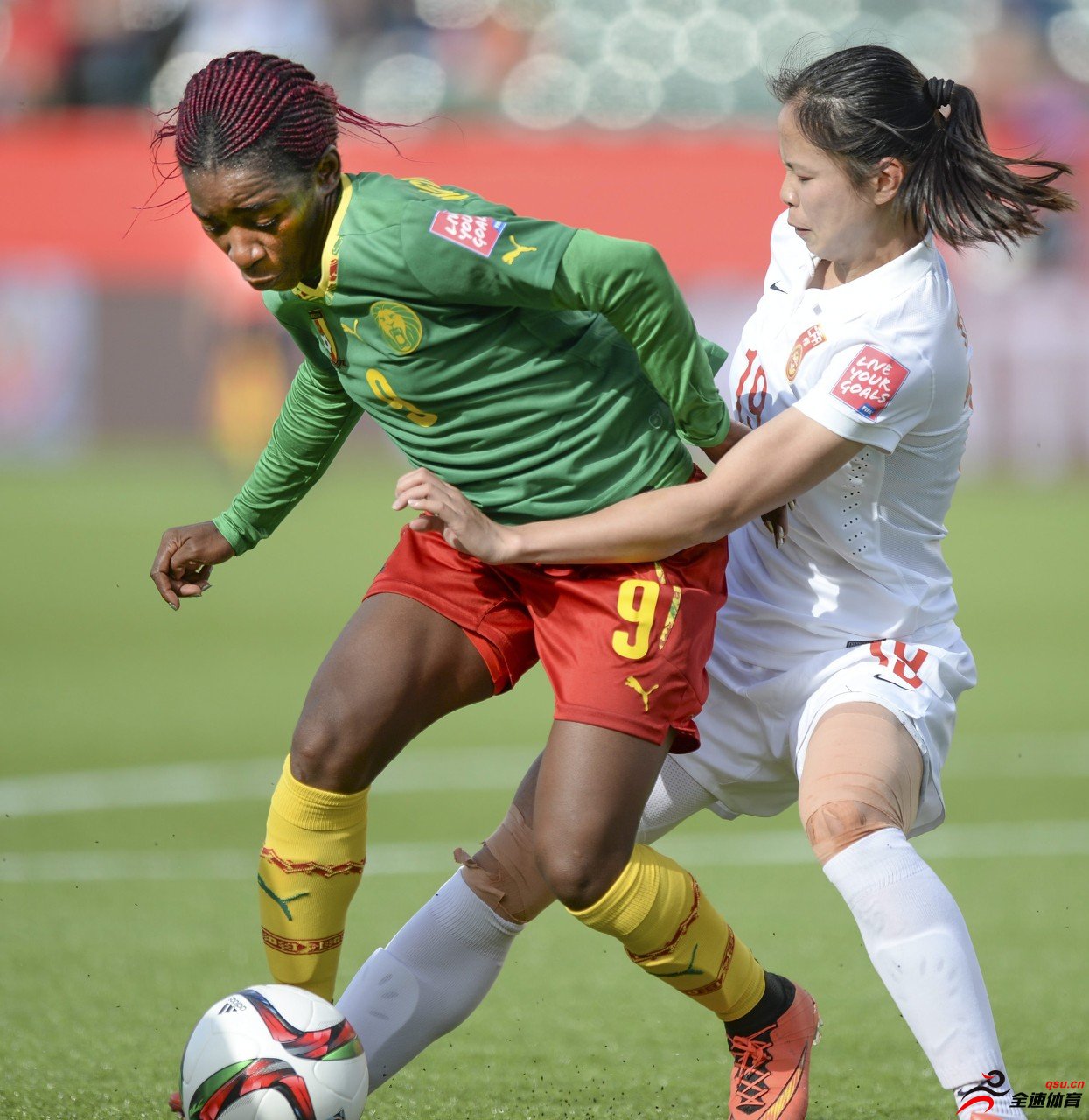喀麦隆女足以2-1的比分战胜克罗地亚女足