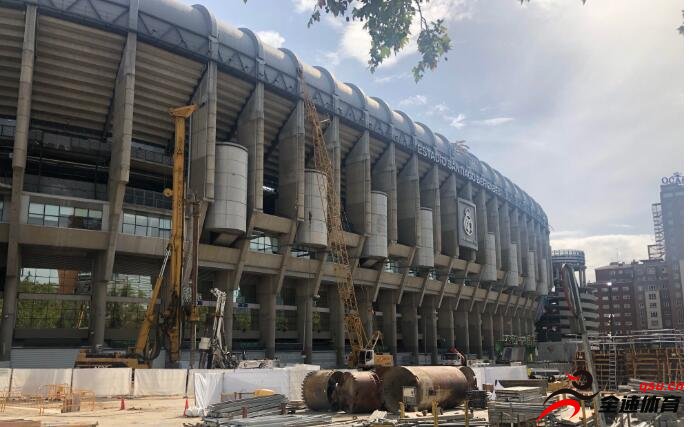 圣地亚哥-伯纳乌球场正在进行重建
