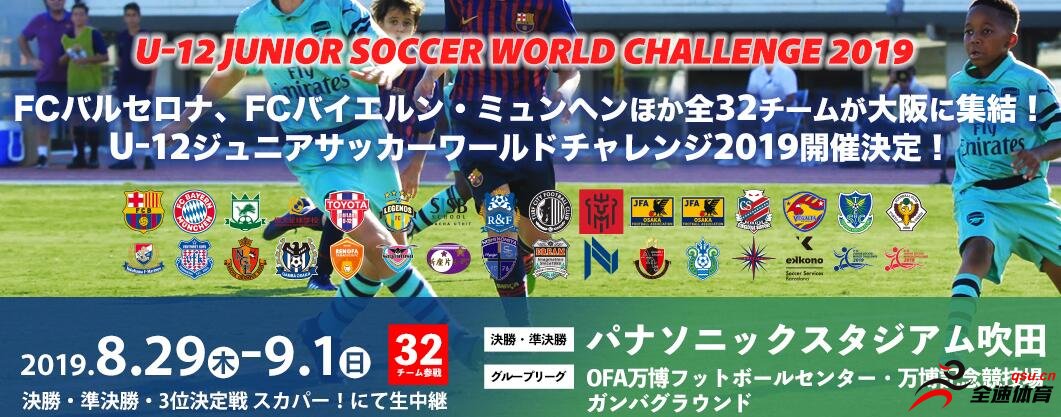 2019年U12少年世界足球挑战赛在日本举行