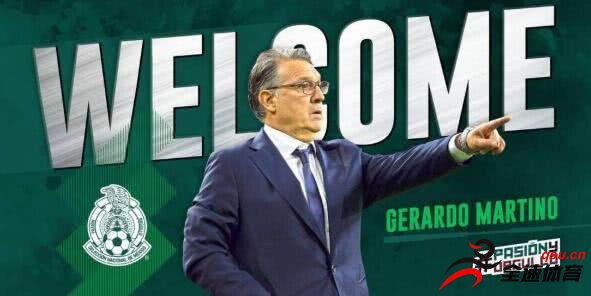 墨西哥足协官方宣布，马蒂诺出任墨西哥国家队新一任主教练