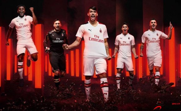 PUMA推出AC米兰2019/20赛季全新客场球衣