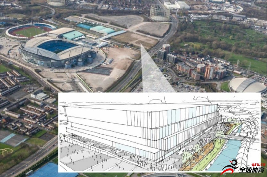 太阳报：曼城计划花3亿英镑在伊蒂哈德球场旁建造新的体育馆