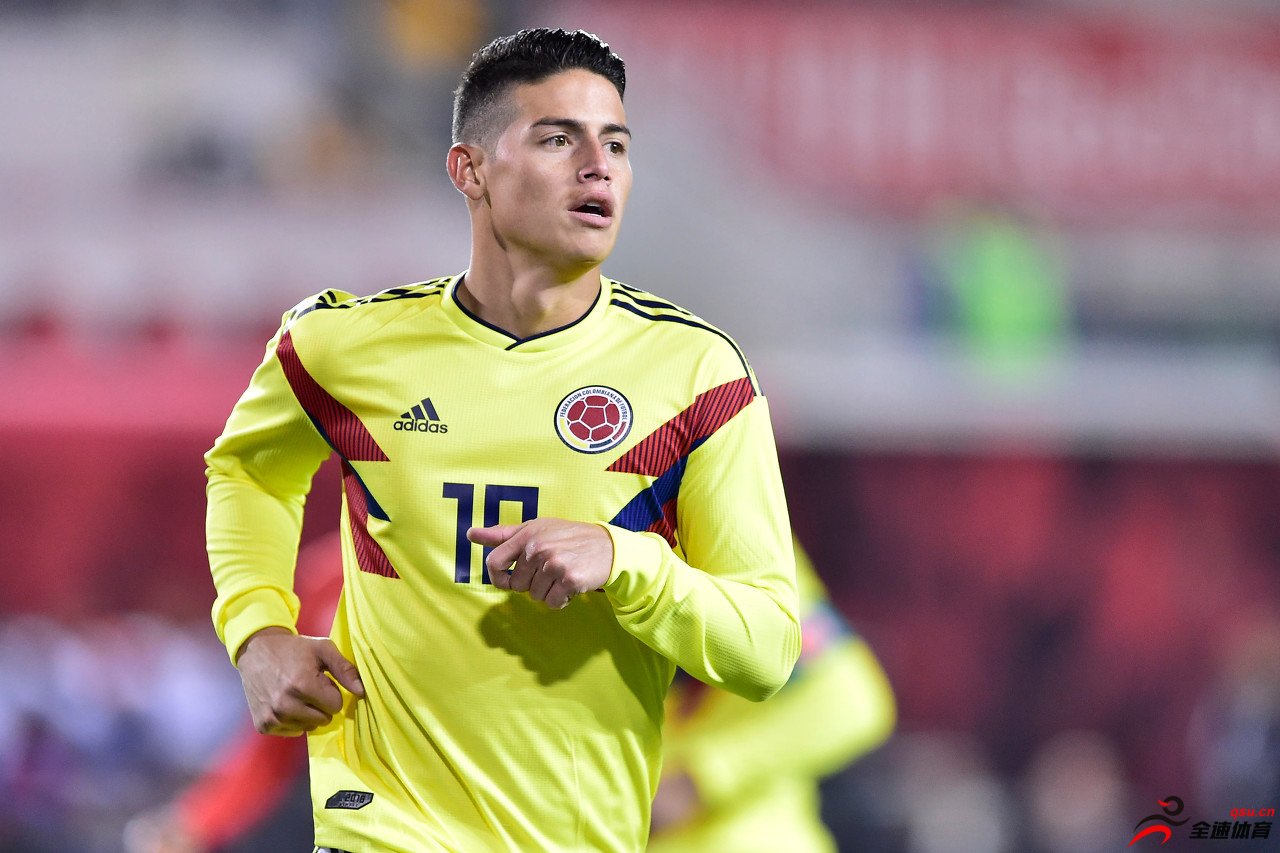 哥伦比亚足协公布了最新一期哥伦比亚国家队大名单
