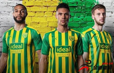 西布罗姆维奇足球俱乐部揭晓球队2019/20赛季全新客场球衣