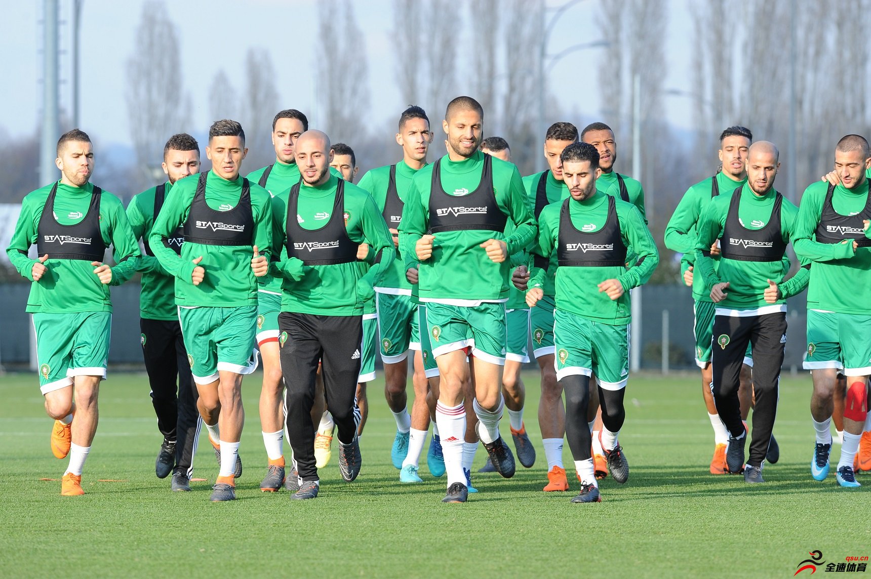 摩洛哥足协公布了国家队新一期25人集训名单