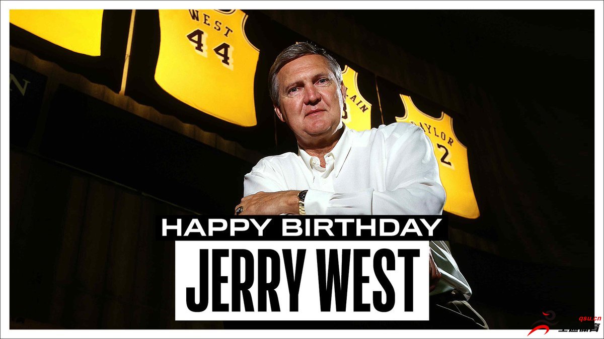 NBA名宿杰里-韦斯特82岁生日