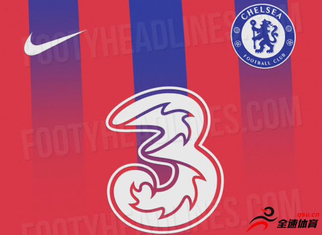 足球装备网站footyheadlines曝光了切尔西2020-21赛季的第三球衣
