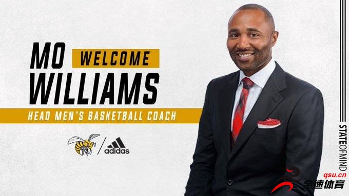 莫-威廉姆斯宣布自己成为阿拉巴马州立大学男篮黄蜂队主帅
