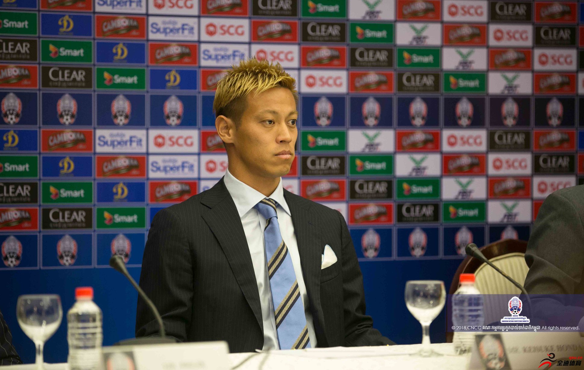 本田圭佑宣布将出任柬埔寨国家队教练的职务