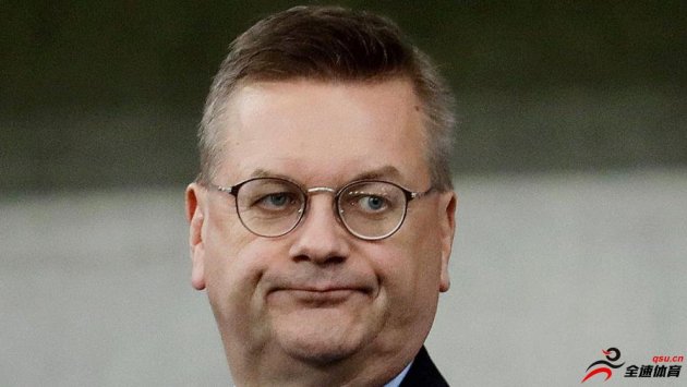 德国足协主席格林德尔将在当地时间今天辞去主席职务
