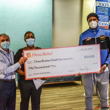 鲁迪-盖伊为其家乡巴尔的摩地区的医疗中心捐赠了五万美元