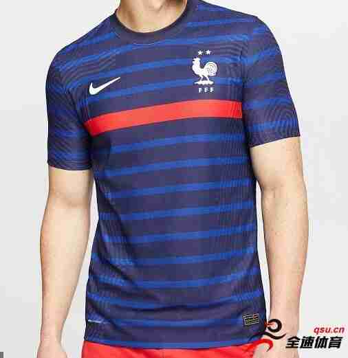 法国国家队公布了全新的主客场球衣