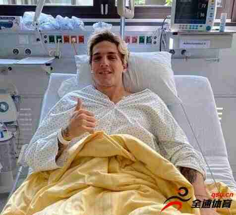意大利新星扎尼奥洛昨日于奥地利进行了膝盖手术
