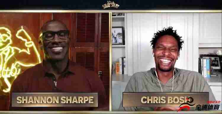 前NBA球员克里斯-波什参加了一档电视访谈节目《Club Shay Shay》