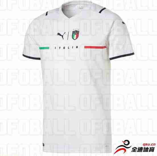 意大利国家队新球衣曝光：采用传统的白色外观