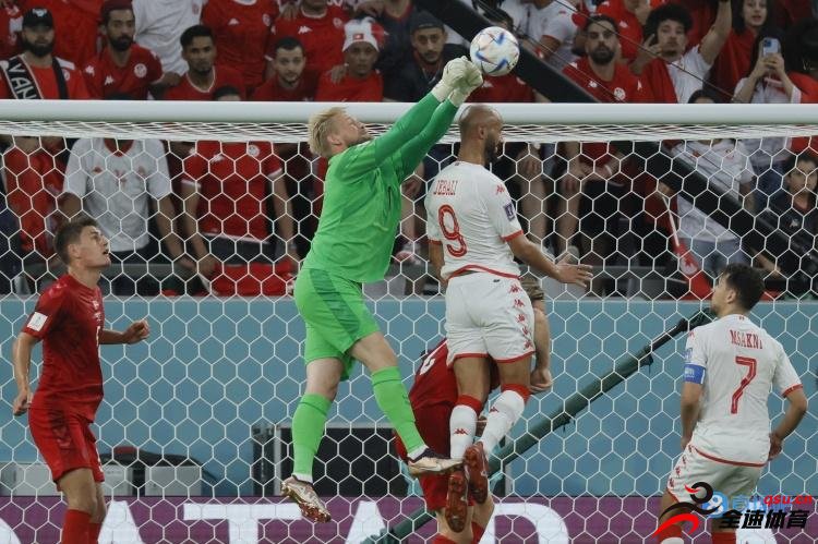 15次射门机会来自角球，丹麦vs突尼斯创造56年来世界杯纪录